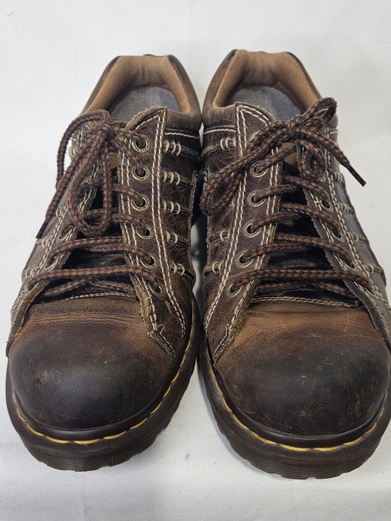 Y2K Dr. Martens Men’s Size 12 US Keith Brown Leather Shoes Vintage AW004 Grunge main image 7